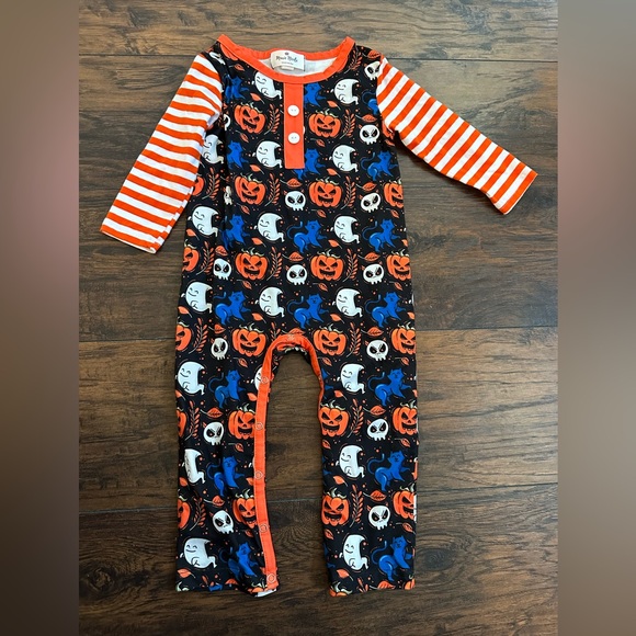 Halloween Themed Kids One Piece - Picture 1 of 4